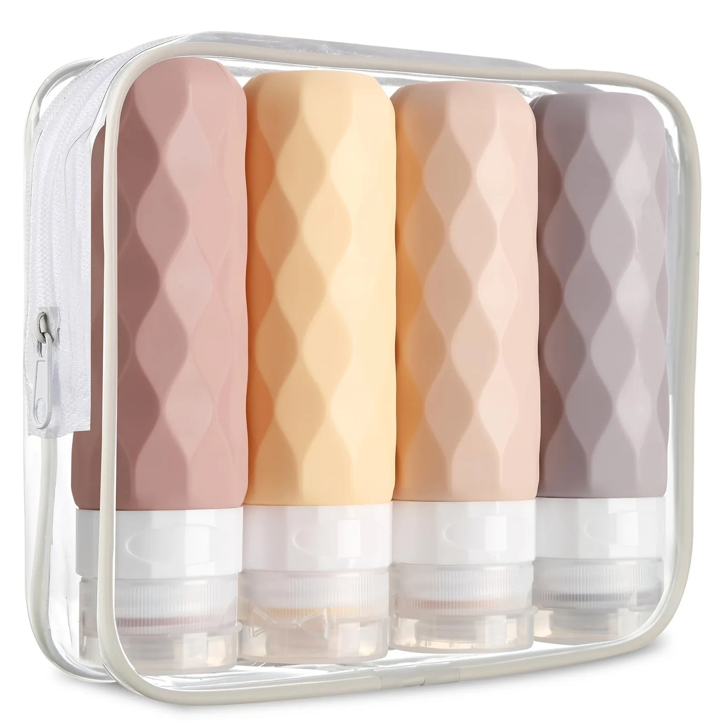 4-Piece TSA-Approved Travel Bottle Set
