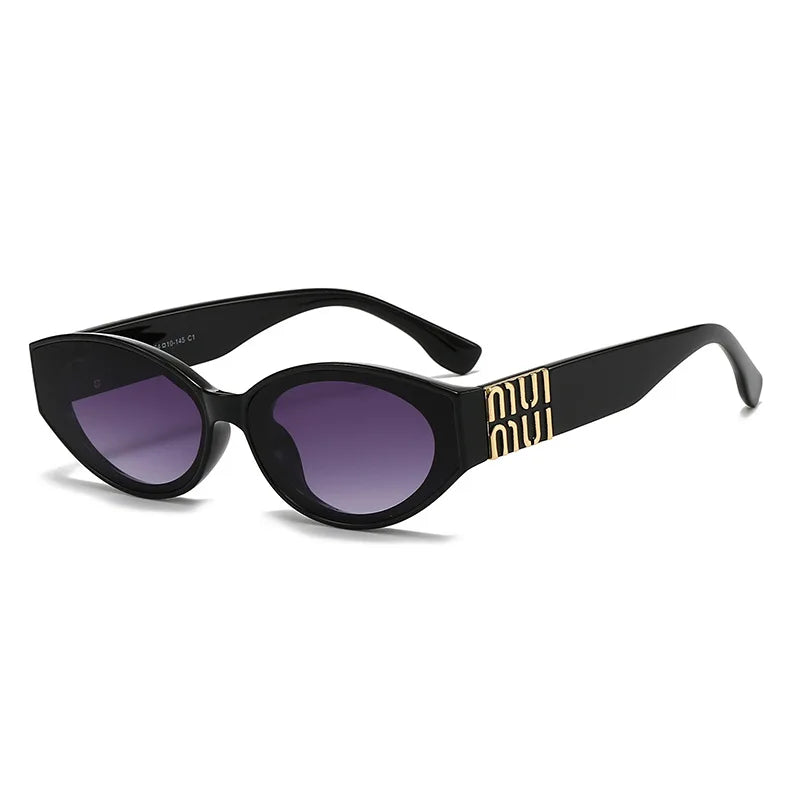 The Riviera Luxe UV400 Oval Sunglasses