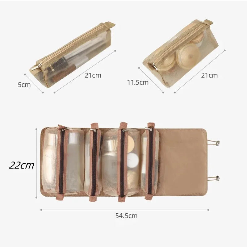  4-in-1 Travel Cosmetic Organizer Bag