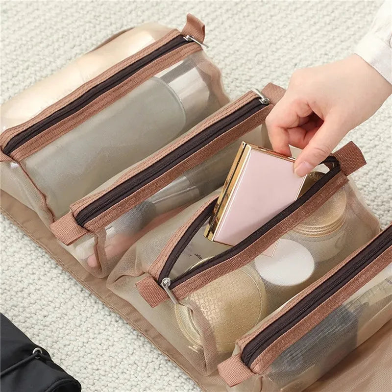  4-in-1 Travel Cosmetic Organizer Bag