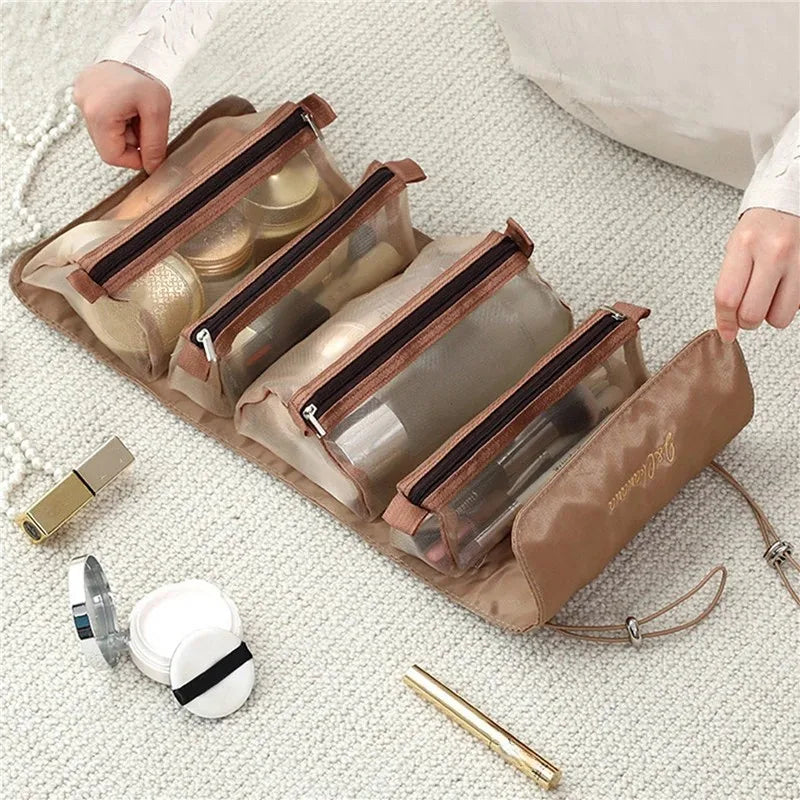  4-in-1 Travel Cosmetic Organizer Bag