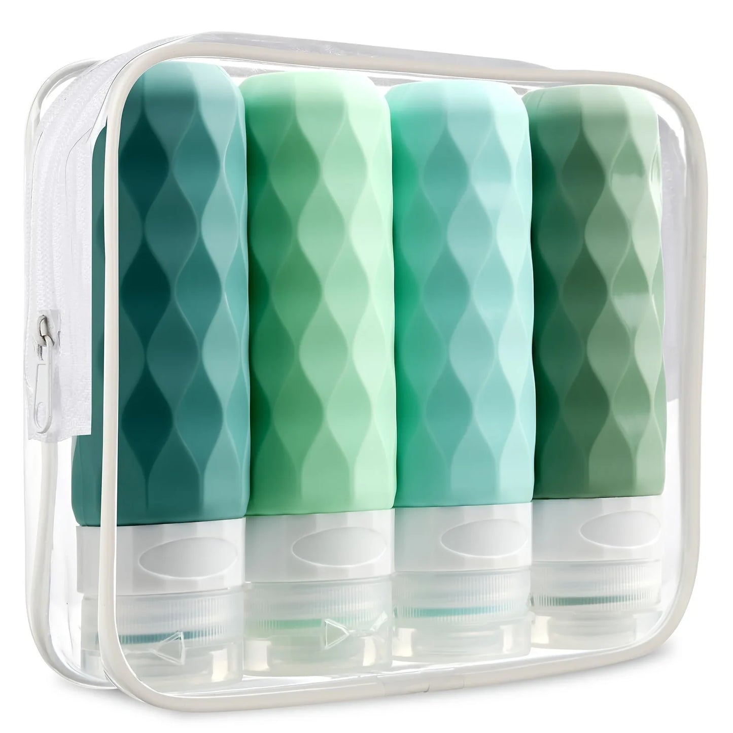 4-Piece TSA-Approved Travel Bottle Set