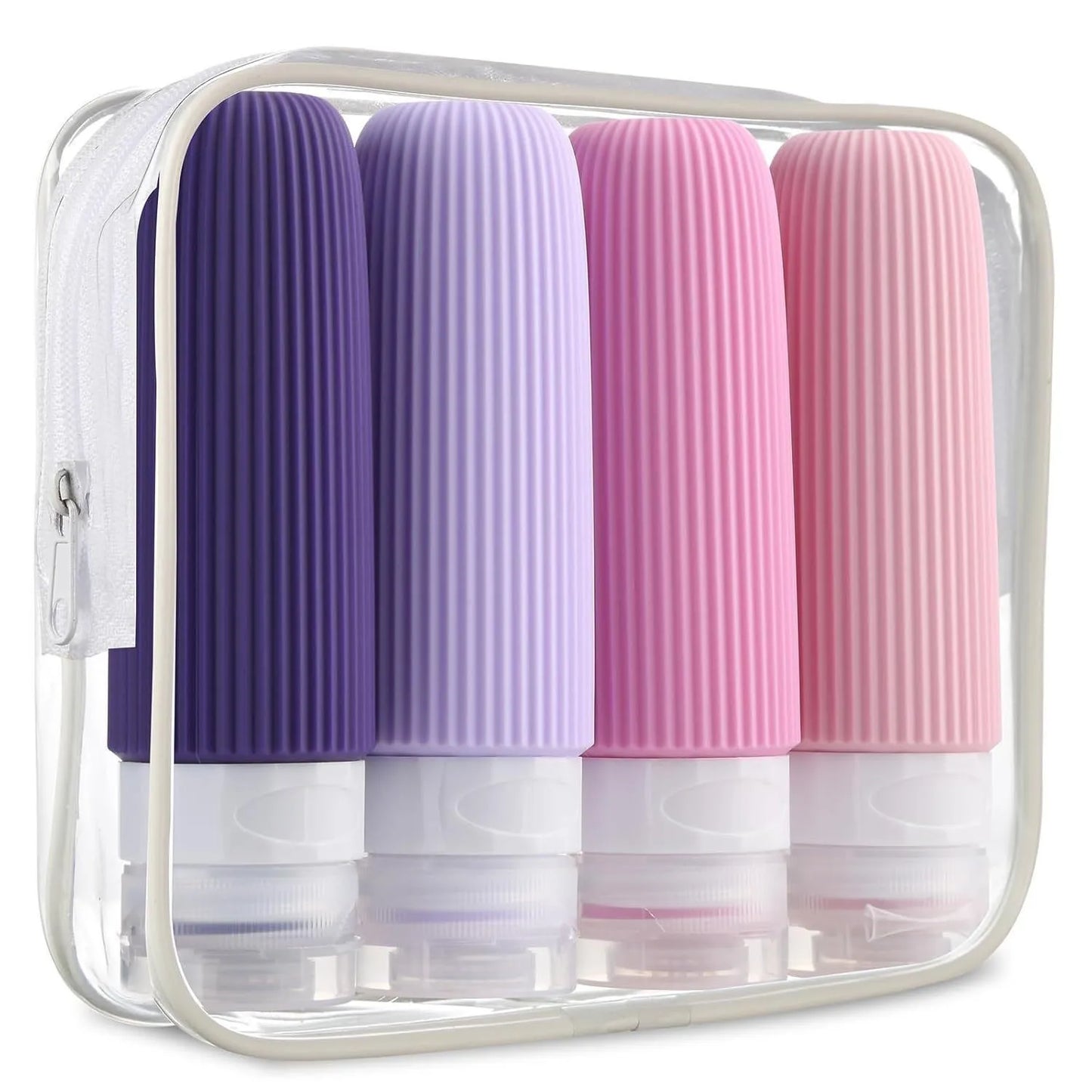 4-Piece TSA-Approved Travel Bottle Set