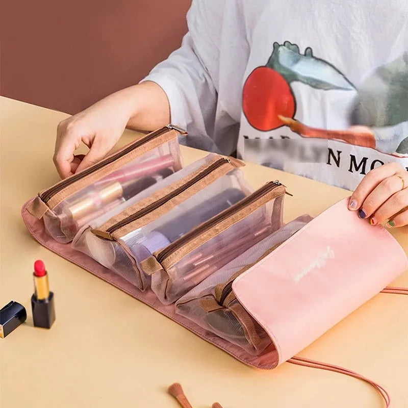  4-in-1 Travel Cosmetic Organizer Bag