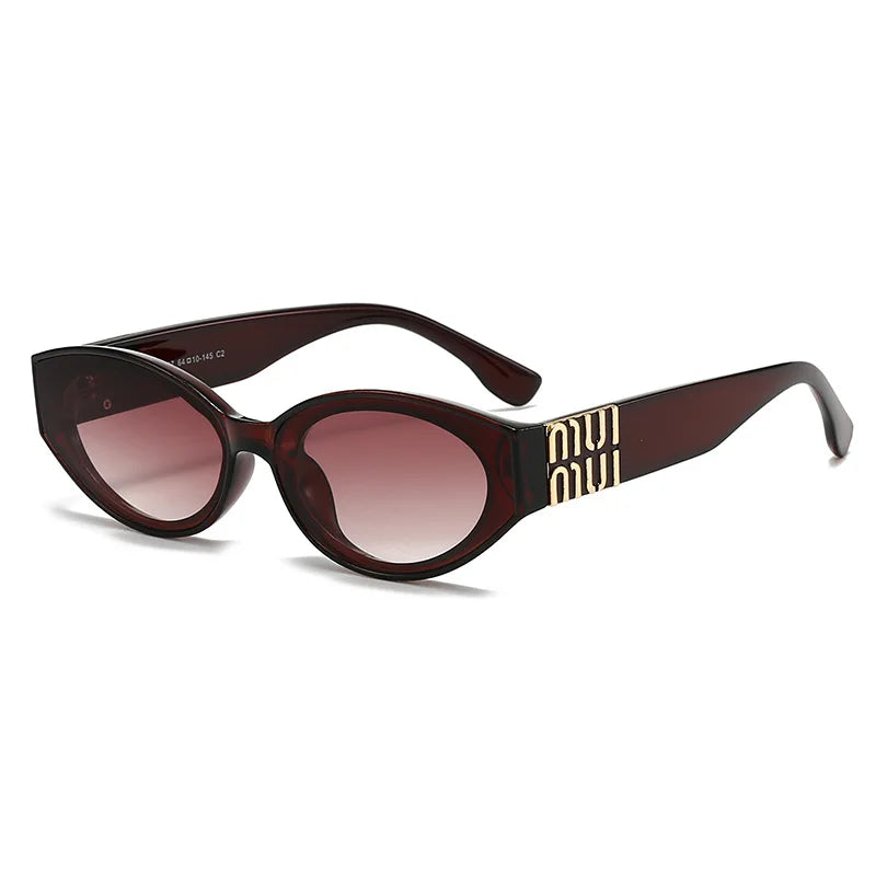The Riviera Luxe UV400 Oval Sunglasses