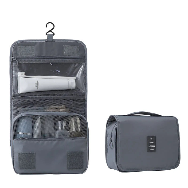 Travel Makeup Bag High Capacity Toiletries Storage Pouch Travel Make up Organizer Waterproof Beauty Bag Bathroom Wash Bag
