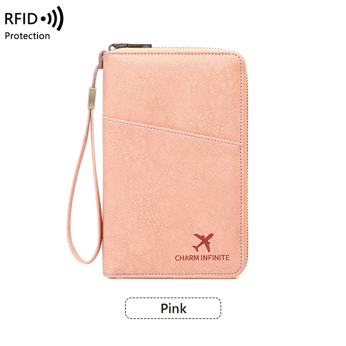 RFID Travel Passport Wallet & Document Organizer