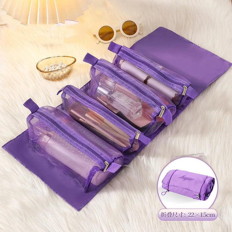  4-in-1 Travel Cosmetic Organizer Bag