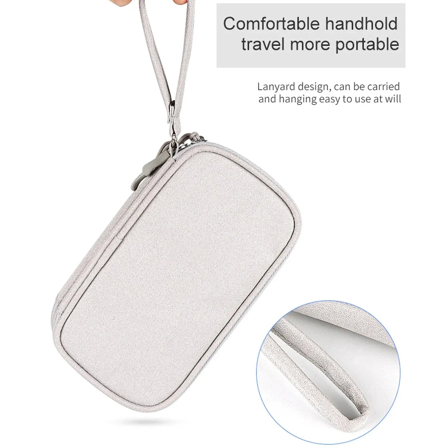 Travel Tech Organizer Case – Cable & Charger Storage Bag