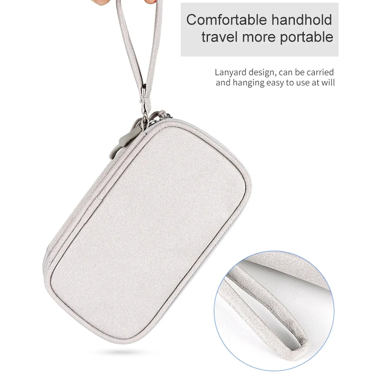 Travel Tech Organizer Case – Cable & Charger Storage Bag